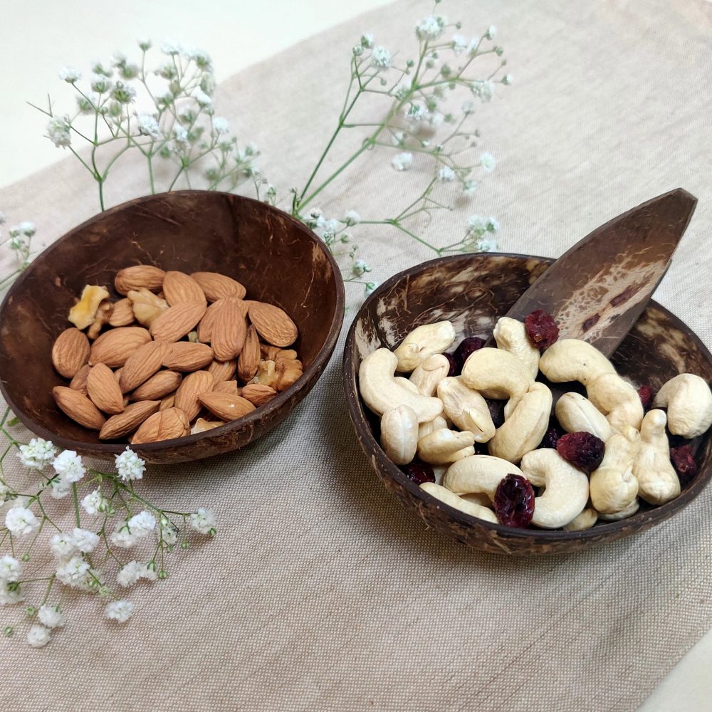 Coconut Shell Small Snack Bowl 1